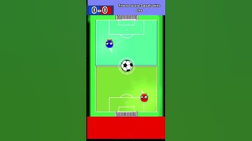 asmr satisfying ball bounce duel between 2 balls 🔵🔴 episode 14 #shorts