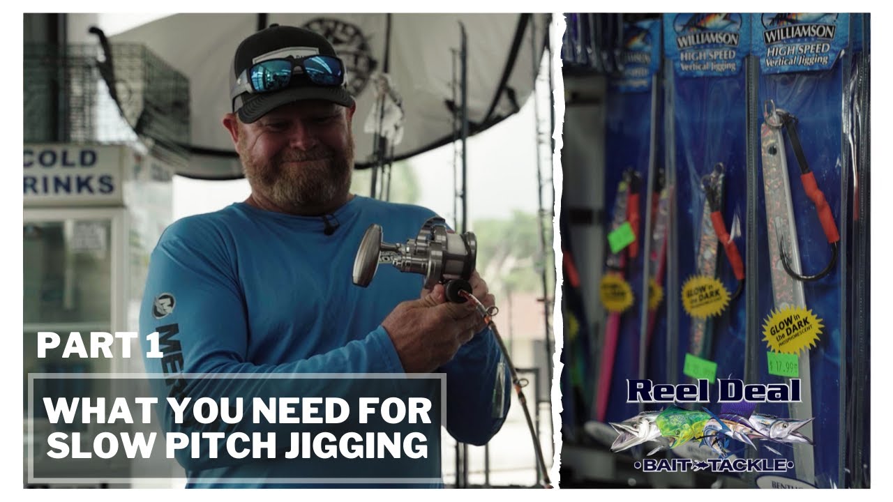 Slow Pitch Jigging - Expert Tips with Reel Deal Tackle - Part 1 - Rod