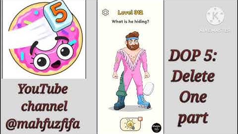 Dop 5 level 312 || 🎮🌀🎮 Delete one part, offline gameplay, walkthrough, Android, ios || @MahfuzFIFA