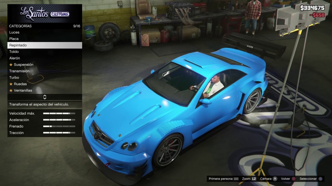 Gta 5 modo historia encotrar Coches tuneados parte 2 - YouTube