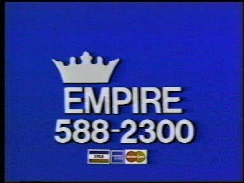 Empire Commercials Sirca 1979 83 You