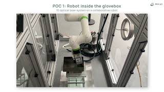 EcoLAS - Automated laser decontamination in glove boxes