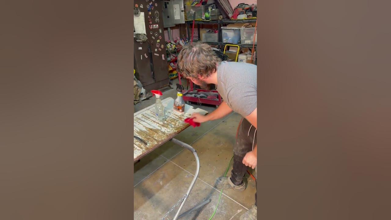 Rust oleum rust dissolver works youtube