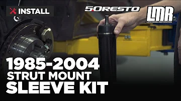 1985-2004 Mustang 5.0 Resto Strut Mount Sleeve Kit - Install & Review