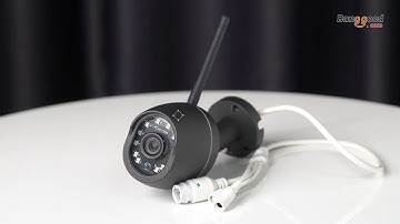 Digoo DG-W01f Cloud Storage Waterproof Outdoor WIFI Security IP Camera  Distance Motion Detection