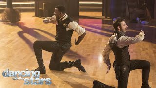 James Hinchcliffe and Calvin Johnson Paso Doble (Week 9) | Dancing With The Stars