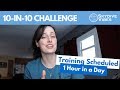 Wind Tunnel Training Scheduled - 10-in-10 Challenge