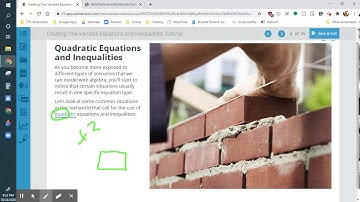 Module 2 Creating One-Variable Equations and Inequalities Part 1 | Algebra 2 Unit 4