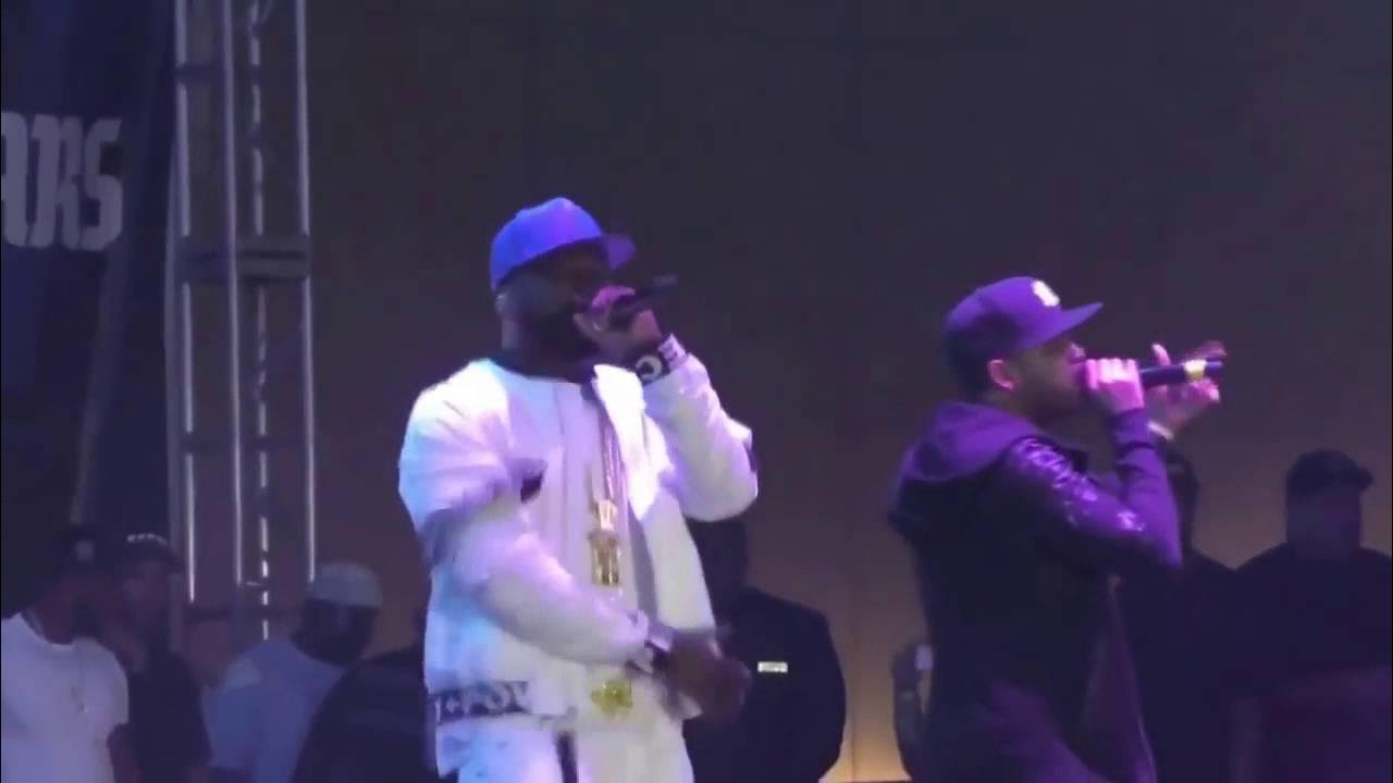 50 Cent & G Unit Perform Cuffin Season Remix @ DUB Show Los Angeles 50 Cent & G Unit Perform Cuffin Season Remix @ DUB Show Los Angeles