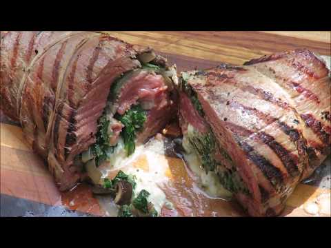 BBQ Stuffed Flank Steak