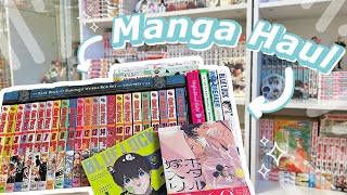 Manga Haul + Unboxing  || December (30+ Volumes!) ✨