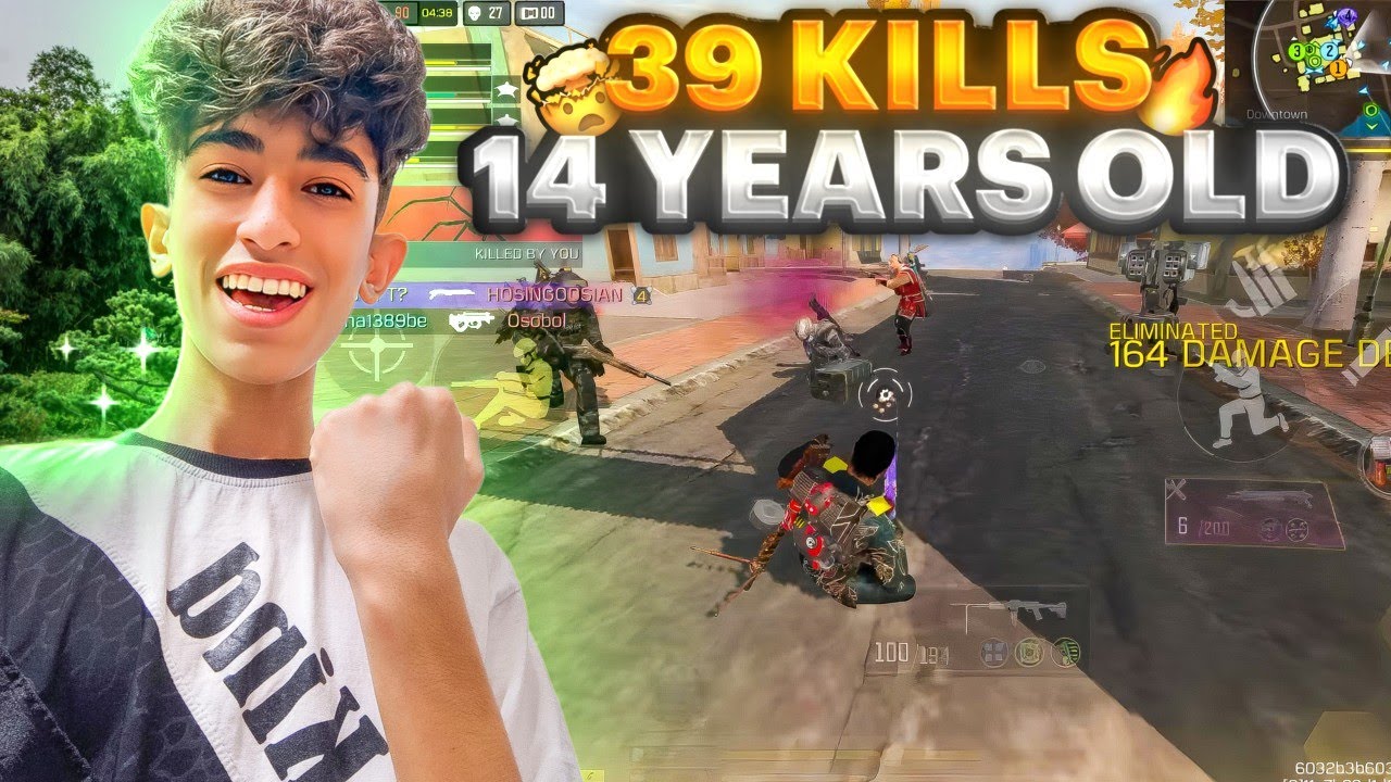 39 KILLS | CODM | BATTLE ROYAL | JUST 14 YEARS OLD!