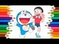 How to draw Doraemon step by step | Devendra smartArt