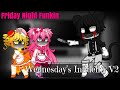 【Gacha Club】fnf vs Wednesday infidelity V2Part1 『日本語、English』