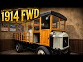 1914 FWD Model B-The the Oldest Truck in the Museum