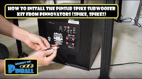 HurryUpPinball - How to install the Pinnovators PinSub Kit for Spike and Spike 2 Systems (Stern)