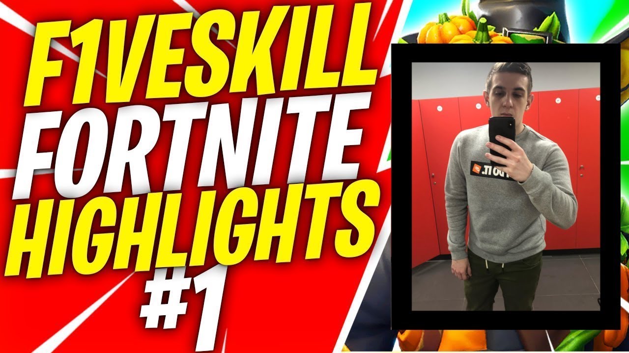Эвелон смотрит - F1veskill Fortnite Highlights #1 | Fastest Builder?!