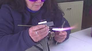 Soft Glass Sculptural Lizard - Tuffnell Glass screenshot 1