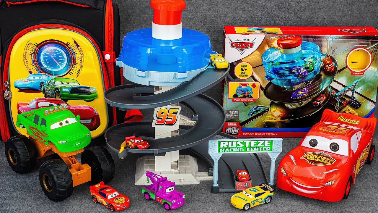 Disney Pixar Cars Unboxing Review l Lightning McQueen Bubble RC Car ...