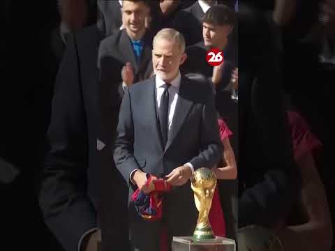 🇪🇸 LA FAMILIA REAL RECIBIÓ A ESPAÑA TRAS EL TÍTULO MUNDIAL