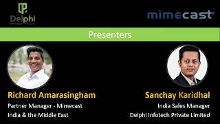 Webinar - Targeted Threat Protection and Cyber Resilience for Email on 8 Aug 2018