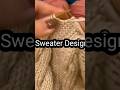Sweater Design knitting