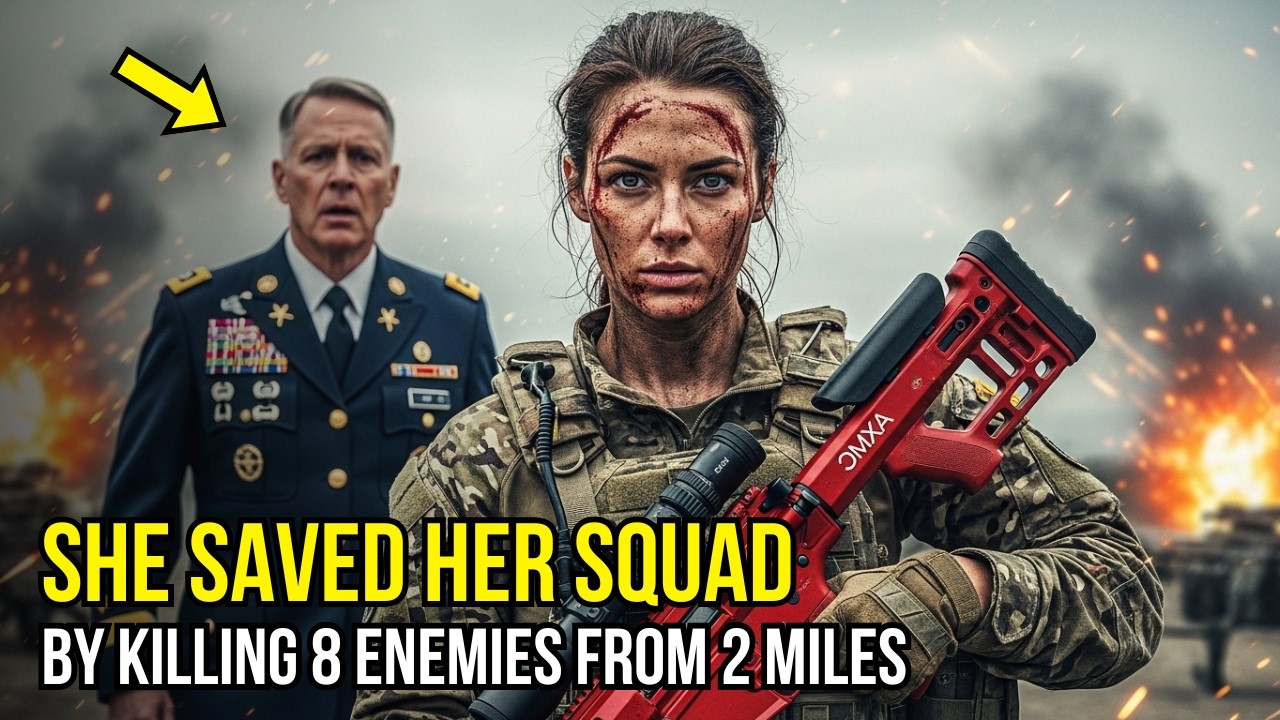 They Laughed at Her Red Rifle — Until She Killed the Enemy With a 6,000m Shot