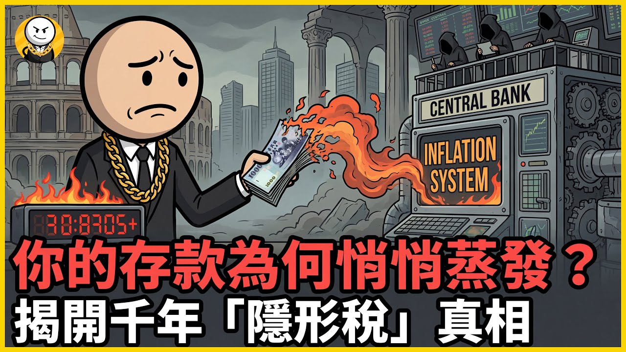 為什麼有錢人越來越有錢？揭開富豪們利用「通膨」收割窮人的暗黑邏輯
