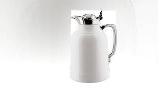Alfi Opal Gl Vacuum Lacquered Chrome Plated Br Thermal Carafe For Hot And Cold