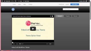 Responsive Video WordPress Theme For Video Wesbites - VideoCraft (Part 2)