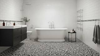 Black & White Bathroom Tile Ideas | Timeless Designs That Wow
