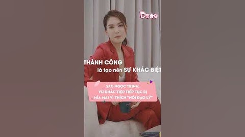 Sau Ngọc Trinh, Vũ Khắc Tiệp Tiếp Tục Bị Mỉa Mai Vì Thích "Nói Đạo Lý" #Shorts