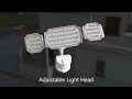 45w led security lights  motion detector light  lepower