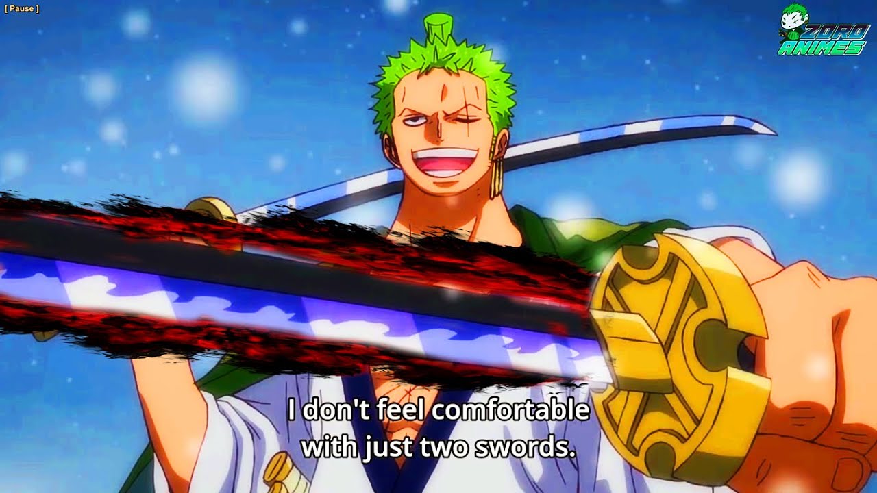 Zoro felt Dark Power in Enma Sword - Zoro trains to control Enma - YouTube