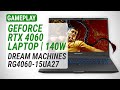 Тест GeForce RTX 4060 Laptop (140W) у ноутбуці Dream Machines RG4060-15UA27