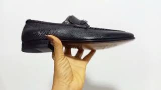 Black Ino Milano Soft Leather Loafers screenshot 5