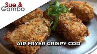 Air Fryer Crispy Cod by Sue and Gambo 2,733 views 11 months ago 3 minutes, 59 seconds