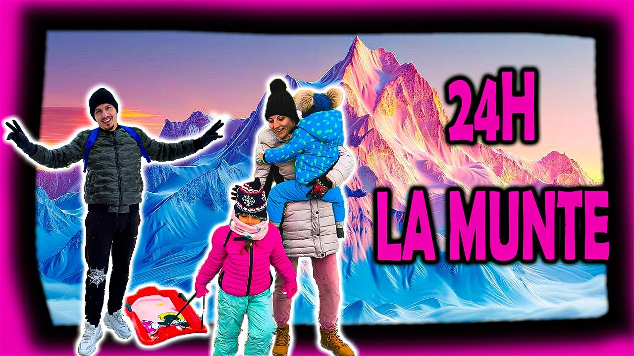 24H La Munte in Familie - Family VLOG