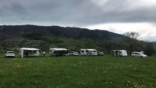 10 locuri de campat cu rulota in Romania | 10 on/off camping places for caravan in Romania