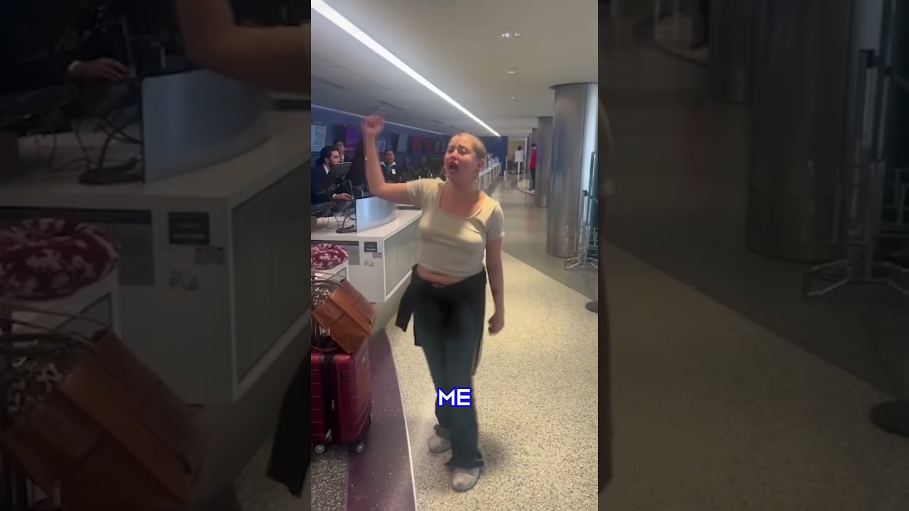 Woman Has Airport Meltdown But At The Wrong Airline