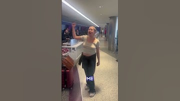 Woman has airport meltdown...but at the wrong airline
