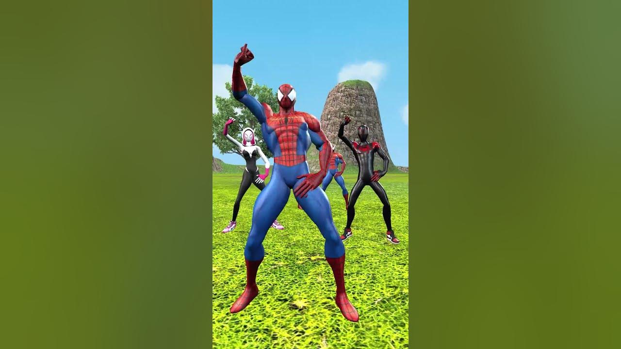 Spiderman - Coffin Dance Meme (COVER) #shorts  P352