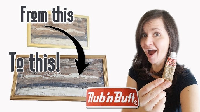 Rub N Buff Mirror Makeover DIY — Blog — Design Confetti