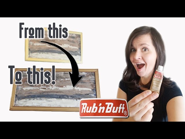 DOES IT WORK? Antiquing With Rub 'n Buff