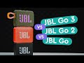 JBL GO 3 vs JBL GO 2 vs JBL GO - Какую блютуз колонку выбрать?