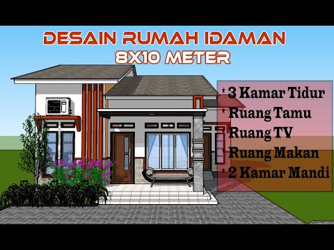 rUMAH MINIMALIS MODEREN 9X13M. #rumahminimalis #desainrumah #rumahidaman