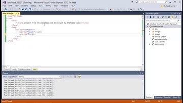 ASP NET Tutorials in Urdu Hindi part 13 creating a website layout