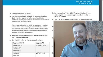 2019 Changes to VMware VCP Expiration and Re-certification