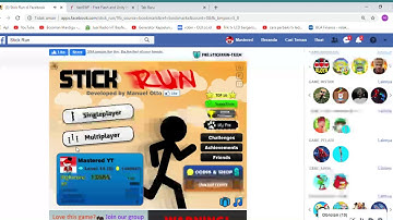 Hack Stick run Game on Facebook