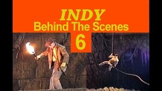 Indiana Jones Stunt Show (LAVA PIT & ROPE DROP) BEHIND THE SCENES